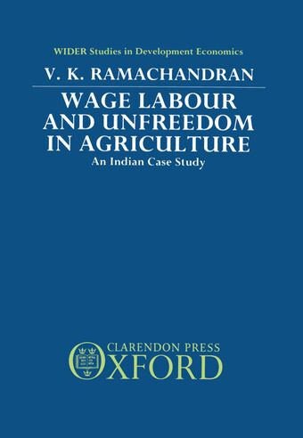 Wage Labour and Unfreedom in Agriculture book cover