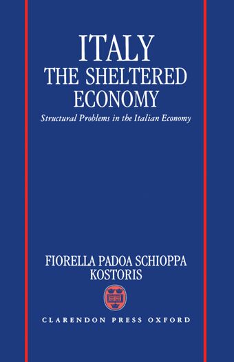 Italy: The Sheltered Economy book cover