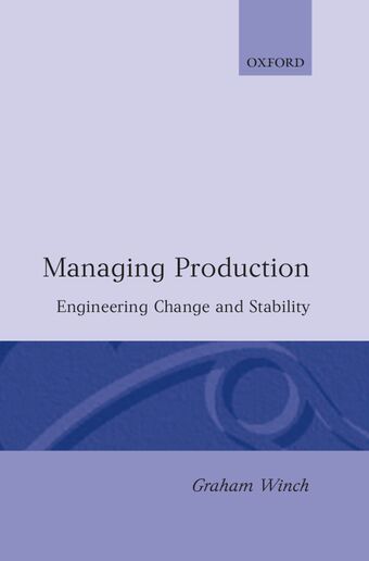 Managing Production book cover