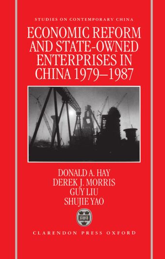 Economic Reform and State-Owned Enterprises in China 1979-87 book cover