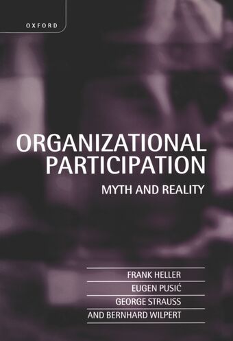 Organizational Participation book cover