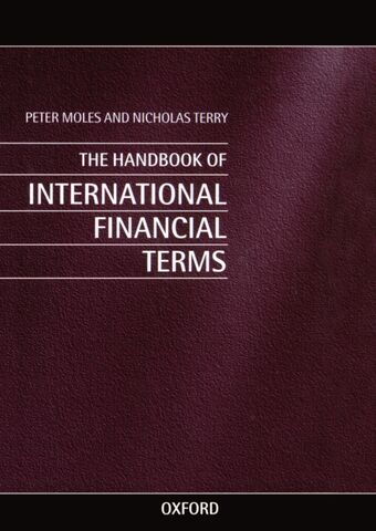 Handbook of International Financial Terms book cover