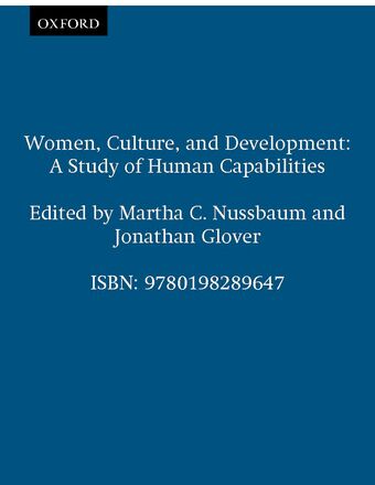 Women, Culture, and Development book cover