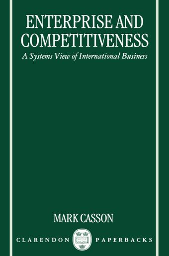 Enterprise and Competitiveness book cover