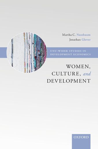 Women, Culture, and Development book cover