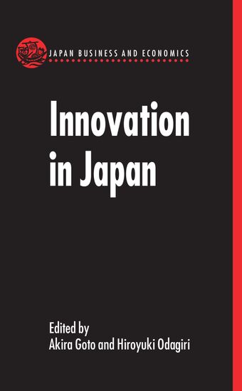 Innovation in Japan book cover