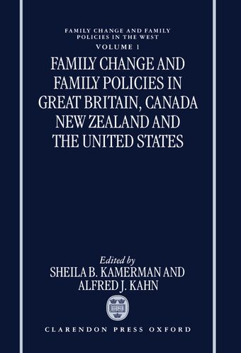 Family Change and Family Policies book cover