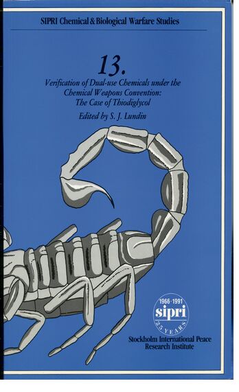 Verification of Dual-use Chemicals under the Chemical Weapons Convention book cover