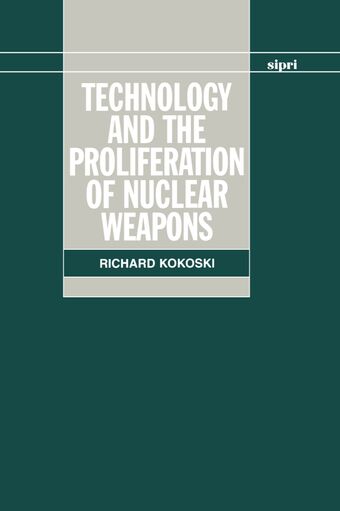 Technology and the Proliferation of Nuclear Weapons book cover