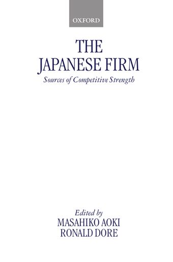The Japanese Firm book cover