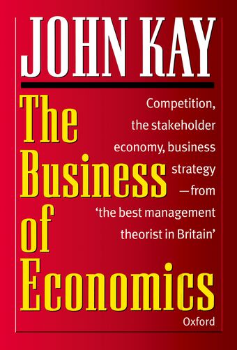 The Business of Economics book cover