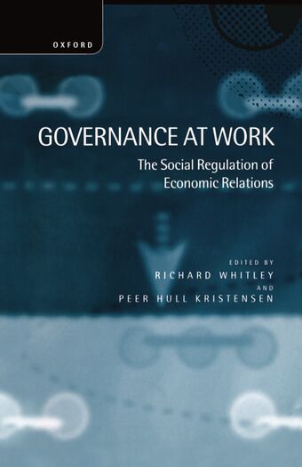 Governance at Work book cover