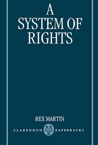 A System of Rights book cover