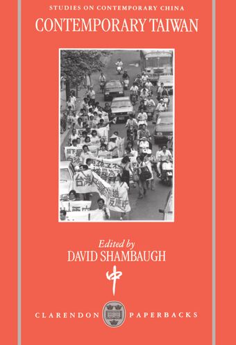 Contemporary Taiwan book cover