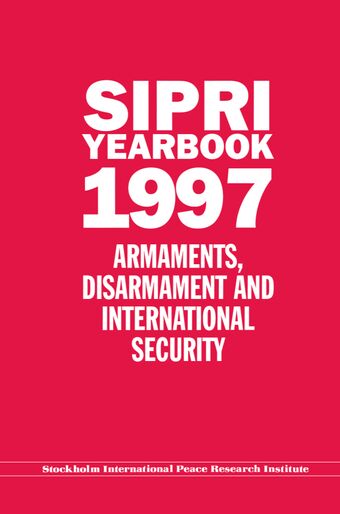 SIPRI Yearbook 1997 book cover