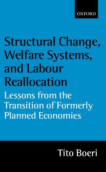 Structural Change, Welfare Systems, and Labour Reallocation book cover