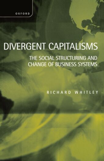 Divergent Capitalisms book cover