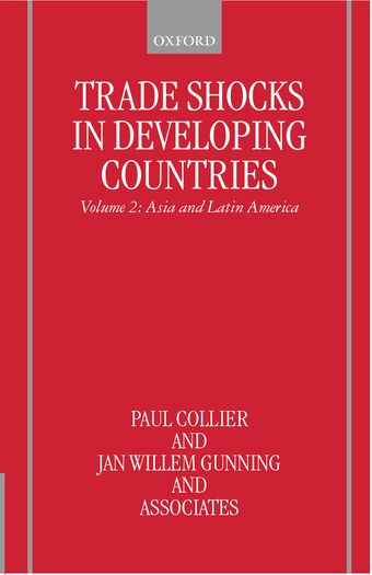 Trade Shocks in Developing Countries book cover