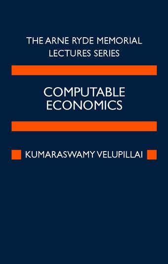 Computable Economics book cover