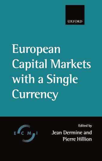 European Capital Markets with a Single Currency book cover