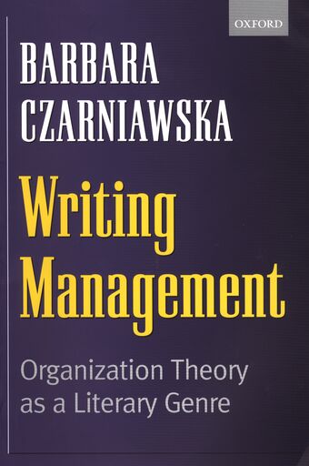Writing Management book cover