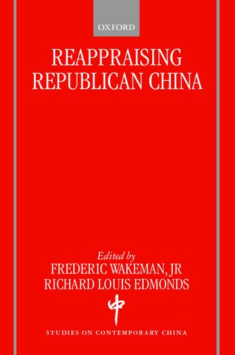 Reappraising Republican China book cover