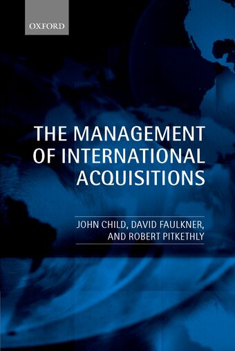 The Management of International Acquisitions book cover