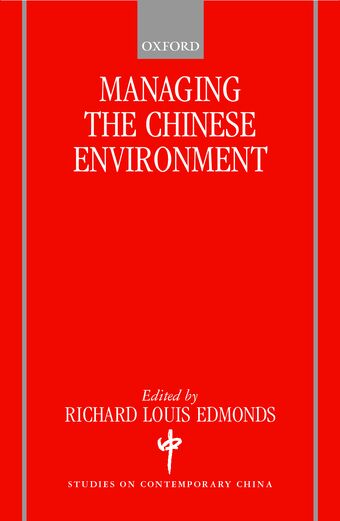 Managing the Chinese Environment book cover