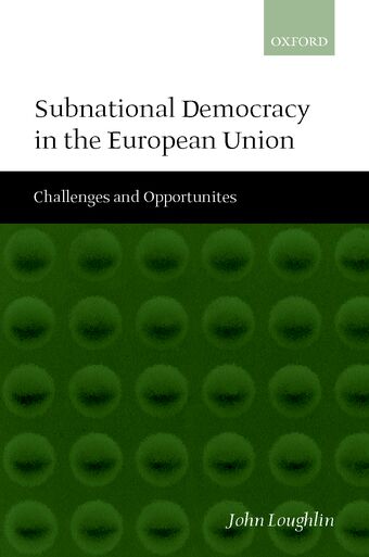 Subnational Democracy in the European Union book cover