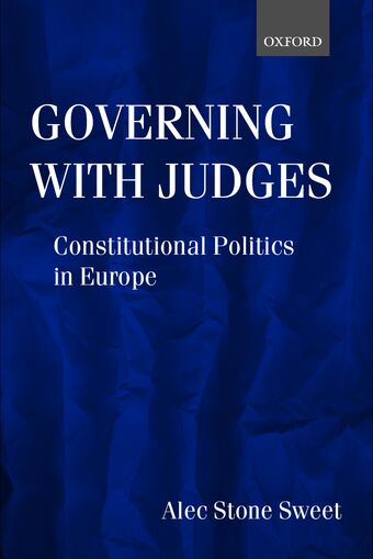 Governing with Judges book cover
