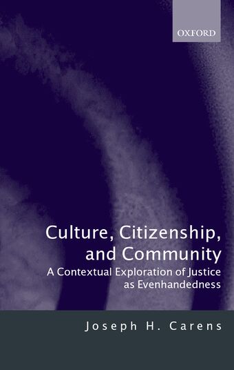 Culture, Citizenship, and Community book cover