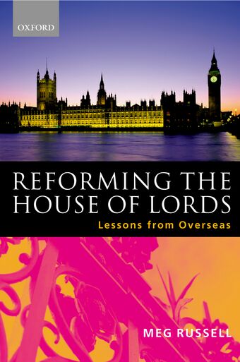 Reforming the House of Lords book cover