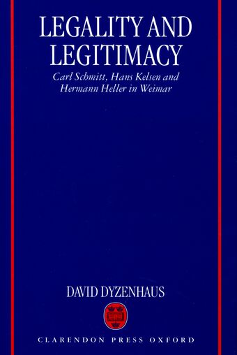 Legality and Legitimacy book cover