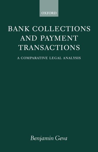 Bank Collections and Payment Transactions book cover