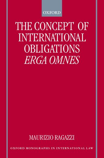 The Concept of International Obligations Erga Omnes book cover