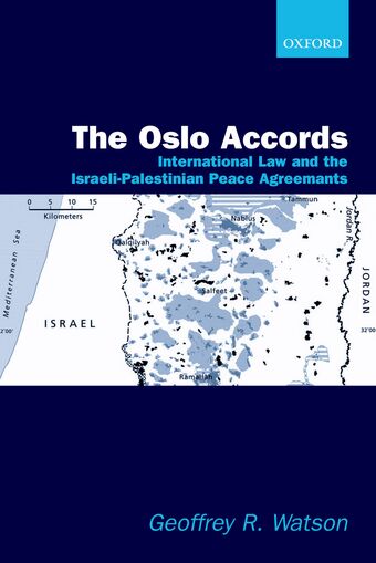 The Oslo Accords book cover