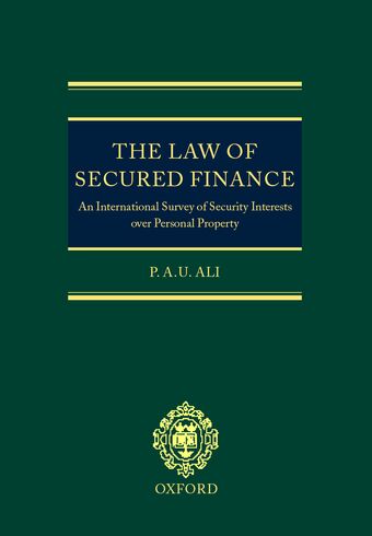 The Law of Secured Finance book cover