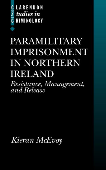 Paramilitary Imprisonment in Northern Ireland book cover