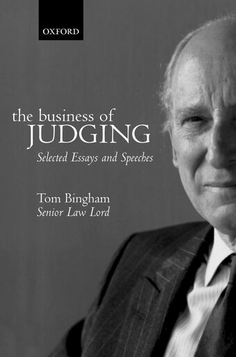 The Business of Judging book cover