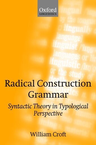 Radical Construction Grammar book cover