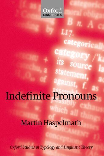 Indefinite Pronouns book cover