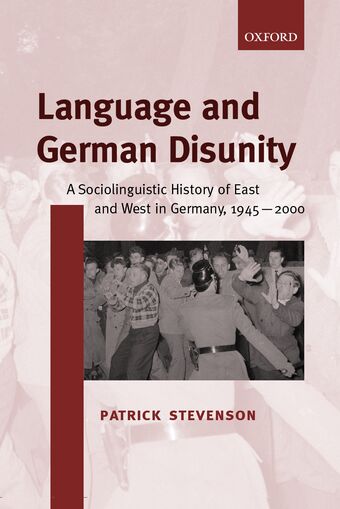 Language and German Disunity book cover