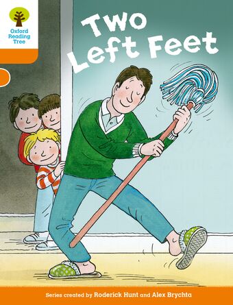 ORT Biff, Chip and Kipper Stories Decode and Develop Level 6 Two Left Feet book cover