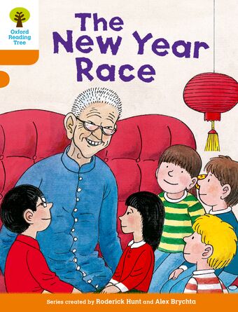 ORT Biff, Chip and Kipper Stories Decode and Develop Level 6 The New Year Race book cover