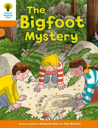 ORT Biff, Chip and Kipper Stories Decode and Develop Level 6 The Bigfoot Mystery book cover