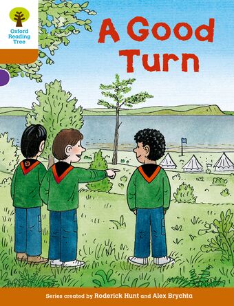 ORT Biff, Chip and Kipper Stories Decode and Develop Level 8 A Good Turn book cover