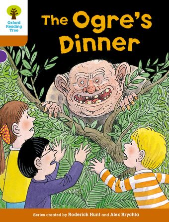 ORT Biff, Chip and Kipper Stories Decode and Develop Level 8 The Ogre's Dinner book cover