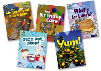 Project X Origins: Yellow Book Band, Oxford Level 3: Food: Mixed Pack of 5 book cover
