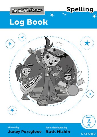 Read Write Inc.: Spelling Log Book 3-4 Pack of 5 book cover
