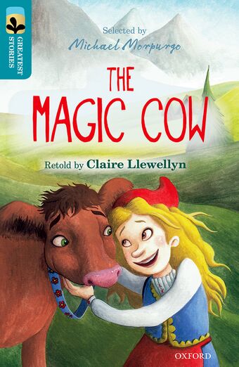 TreeTops Greatest Stories Oxford Level 9 The Magic Cow book cover